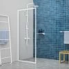 Sealskin Contour Inloopdouche Type A3 88x200 Cm, 6 Mm Helder Veiligheidsglas Met Antikalklaag Mat Wit 2 Sealskin Contour Inloopdouche Type A3 88x200 Cm, 6 Mm Helder Veiligheidsglas Met Antikalklaag Mat Wit -Badkamer Verkoop 123 2554
