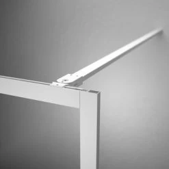 Sealskin Contour Inloopdouche Type A3 88x200 Cm, 6 Mm Helder Veiligheidsglas Met Antikalklaag Mat Wit -Badkamer Verkoop 123 2557