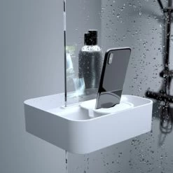 Tiger Douchemand Voor Douchewand 2-store Wit -Badkamer Verkoop 123 26