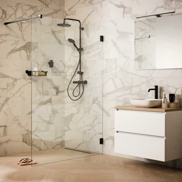 Sealskin Inloopdouche I AM A3 100x200 Cm Zwart 7 Sealskin Inloopdouche I AM A3 100x200 Cm Zwart - Afbeelding 5