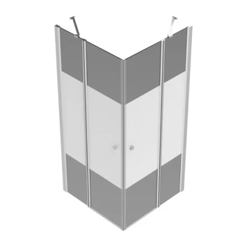 Van Marcke Hoover Douche Hoekinstap Met Draaideuren 90x90x195 3 Van Marcke Hoover Douche Hoekinstap Met Draaideuren 90x90x195