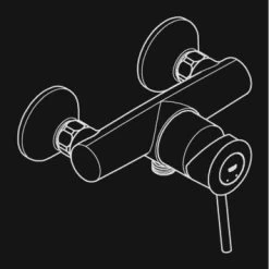 GROHE Douchekraan Start Classic Met Hendel Chroom 15 Cm -Badkamer Verkoop 123 284