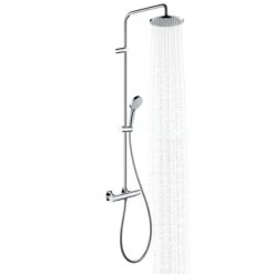 Hansgrohe Douchesysteem Vernis Blend 200 Met Thermostaatkraan Mat Zwart 13 Hansgrohe Douchesysteem Vernis Blend 200 Met Thermostaatkraan Mat Zwart -Badkamer Verkoop 123 2847