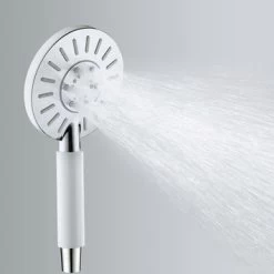 Tiger Douchesysteem Akcent Chroom/wit -Badkamer Verkoop 123 2891