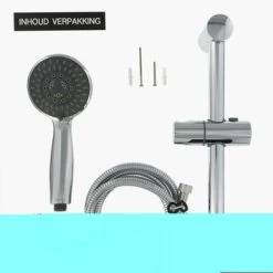 Tiger Splash Doucheset Alicante Waterbesparend Chroom -Badkamer Verkoop 123 2901