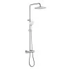 Tiger Regendoucheset Akcent Met Kraan Chroom Wit -Badkamer Verkoop 123 2903