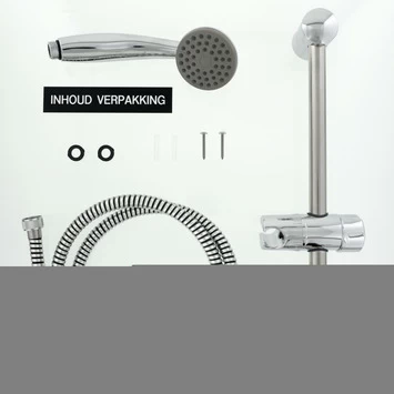 Tiger Doucheset Splash Como Met Glijstang Chroom 7 Tiger Doucheset Splash Como Met Glijstang Chroom - Afbeelding 5