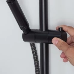 Tiger Doucheset Akcent 3 Straalstanden Zwart/messing 19 Tiger Doucheset Akcent 3 Straalstanden Zwart/messing -Badkamer Verkoop 123 2948