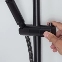 Tiger Douchesysteem Akcent Zwart -Badkamer Verkoop 123 2964