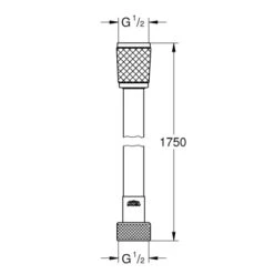 Grohe VitalioFlex Doucheslang Comfort 175 Cm -Badkamer Verkoop 123 2998