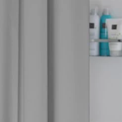 Sealskin Douchegordijn Granada Lichtgrijs 180x200 Cm -Badkamer Verkoop 123 3042