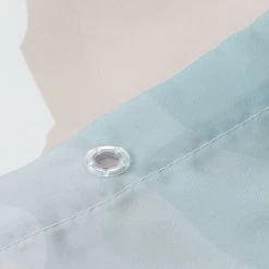 Sealskin Douchegordijn Earth 180x200cm D.grn /wht -Badkamer Verkoop 123 3057