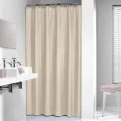 Sealskin Douchegordijn Granada Beige 180x200 Cm -Badkamer Verkoop 123 3102
