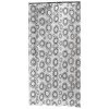 Sealskin Douchegordijn Circolo Grijs 180x200 Cm -Badkamer Verkoop 123 3114