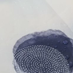 Sealskin Douchegordijn Mood 180x200cm Blauw/wht 16 Sealskin Douchegordijn Mood 180x200cm Blauw/wht -Badkamer Verkoop 123 3129