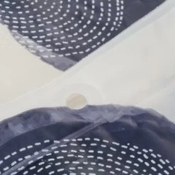 Sealskin Douchegordijn Mood 180x200cm Blauw/wht 17 Sealskin Douchegordijn Mood 180x200cm Blauw/wht -Badkamer Verkoop 123 3130