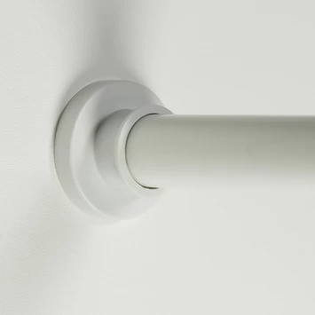 Sealskin Douchegordijnstang Seallux Combi Wit 4 Sealskin Douchegordijnstang Seallux Combi Wit - Afbeelding 2