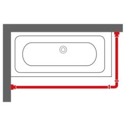 Sealskin Douchegordijnstang Seallux Combi Wit 13 Sealskin Douchegordijnstang Seallux Combi Wit -Badkamer Verkoop 123 3140