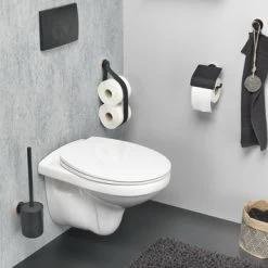 Tiger Toiletborstelhouder Urban Hangend Zwart -Badkamer Verkoop 123 3215