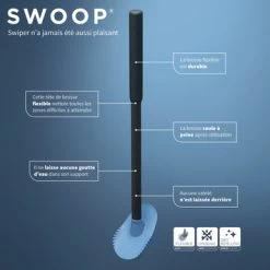 Tiger Toiletborstelhouder Tess Staand Zwart/antraciet -Badkamer Verkoop 123 3405