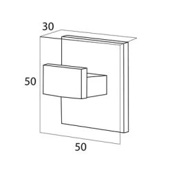 Tiger Haak Items Groot Chroom 11 Tiger Haak Items Groot Chroom -Badkamer Verkoop 123 3411