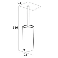 Tiger Urban Toiletborstelhouder Wit -Badkamer Verkoop 123 3430