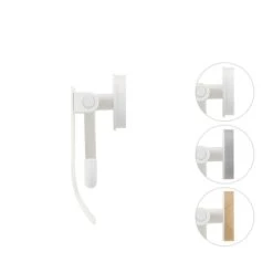 Tiger Toiletrolhouder Urban Wit Met Klep -Badkamer Verkoop 123 3442