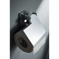 Haceka Toiletrolhouder Edge Met Klep Chroom 7 Haceka Toiletrolhouder Edge Met Klep Chroom -Badkamer Verkoop 123 3607