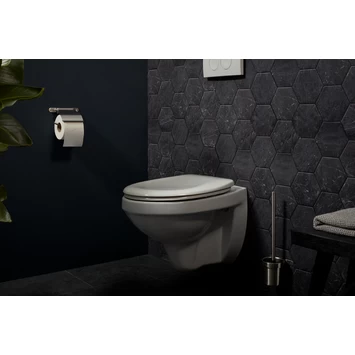 Haceka Toiletrolhouder Ixi Met Klep RVS 5 Haceka Toiletrolhouder Ixi Met Klep RVS - Afbeelding 3