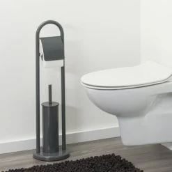 Sealskin Toiletrek Acero Metaal Grijs -Badkamer Verkoop 123 3661