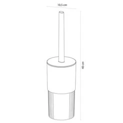 Sealskin Toiletborstelhouder Brave Staand Zwart -Badkamer Verkoop 123 3696
