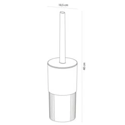 Sealskin Toiletborstelhouder Brave Staand Zwart -Badkamer Verkoop 123 3698