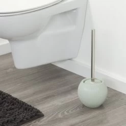 Sealskin Toiletborstel Met Houder Convex Licht Aqua -Badkamer Verkoop 123 3714