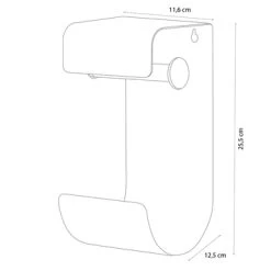 Sealskin WC-rolhouder Brix Metaal Wit -Badkamer Verkoop 123 3728