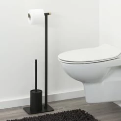 Sealskin Toiletrek Brix Metaal Zwart -Badkamer Verkoop 123 3738