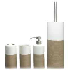 Sealskin Toiletborstelhouder Doppio Ecru -Badkamer Verkoop 123 3743