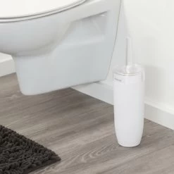 Sealskin Toiletborstel Met Houder Bloom Wit -Badkamer Verkoop 123 3768