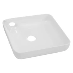 Van Marcke Waskom Fontana Opbouw Wit Keramiek 40x40x12.5 Cm