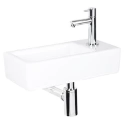 Differnz Fonteinset Helios Wit 36x18x8 Cm -Badkamer Verkoop 123 3965