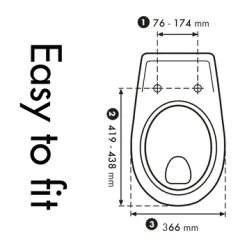 Cedo Tropical Wc Bril Softclose Duroplast -Badkamer Verkoop 123 4049