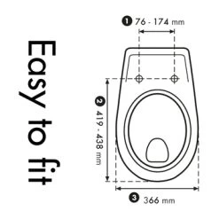Cedo Stones Wc Bril Softclose Duroplast -Badkamer Verkoop 123 4065