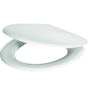 Handson WC Bril Usko Wit Kunststof Met Softclose 4 Handson WC Bril Usko Wit Kunststof Met Softclose - Afbeelding 2