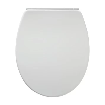 Tiger WC Bril Boston Wit/Chroom Kunststof Met Softclose 3 Tiger WC Bril Boston Wit/Chroom Kunststof Met Softclose