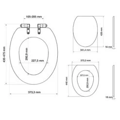 Tiger WC Bril Mississippi Wit Hout Met Softclose 25 Tiger WC Bril Mississippi Wit Hout Met Softclose -Badkamer Verkoop 123 4222