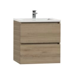 Tiger Karlo Badkamermeubel 60 Cm Chalet Eiken Met Wastafel Hoogglans Wit 15 Tiger Karlo Badkamermeubel 60 Cm Chalet Eiken Met Wastafel Hoogglans Wit -Badkamer Verkoop 123 423