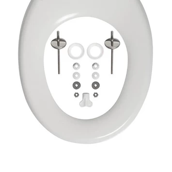 Tiger WC Bril Aiden Zwart Kunststof Met Softclose 6 Tiger WC Bril Aiden Zwart Kunststof Met Softclose - Afbeelding 4