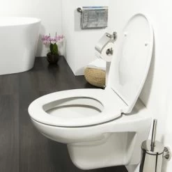 Tiger WC Bril Ventura Wit Kunststof Met Softclose -Badkamer Verkoop 123 4264