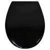 Tiger WC Bril Amadora Zwart Kunststof Met Softclose -Badkamer Verkoop 123 4271