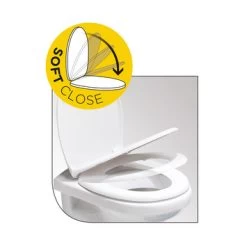 Tiger WC Bril Douglas Walnoot Hout Met Softclose -Badkamer Verkoop 123 4289