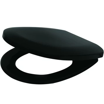 Handson WC Bril Vesa Zwart Kunststof Met Softclose 4 Handson WC Bril Vesa Zwart Kunststof Met Softclose - Afbeelding 2